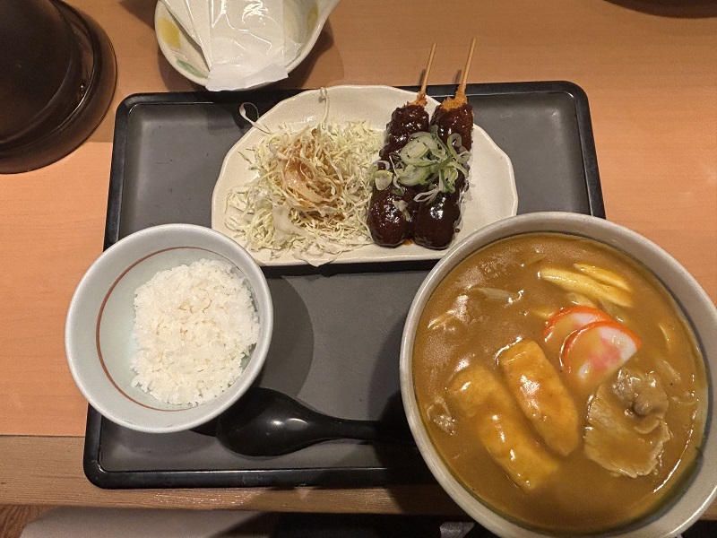若鯱家カレーうどん定食
